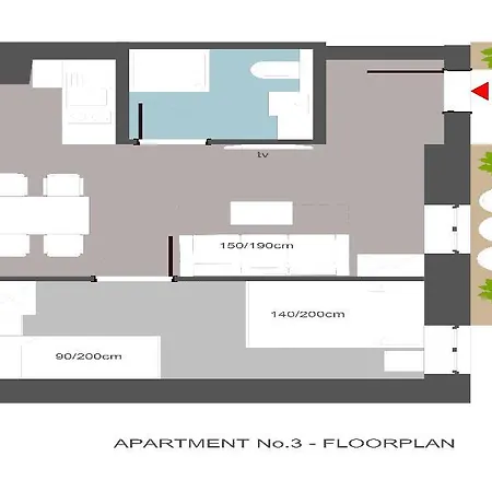 Old Town First Floor Διαμέρισμα *